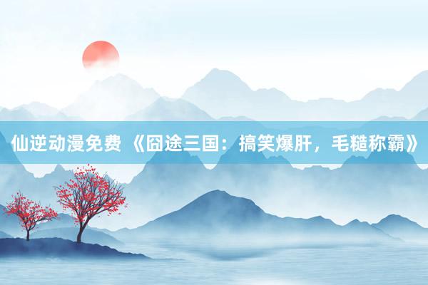 仙逆动漫免费 《囧途三国：搞笑爆肝，毛糙称霸》